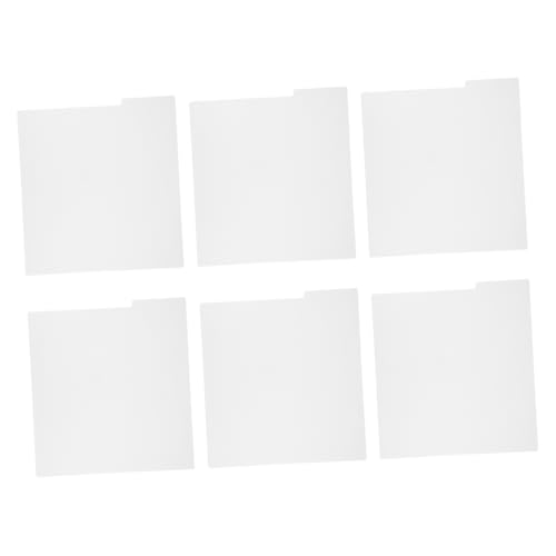 Housoutil 6 Stück Vinyl Trennwände für Aufbewahrung von Schallplatten DIY Album Trenner Elegante Organizer für Musikliebhaber Stabil und Vielseitig Einsetzbar Housoutil 6 Stück Vinyl Trennwände für Aufbewahrung von Schallplatten DIY Album Trenner Elegante Organizer für Musikliebhaber Stabil und Vielseitig Einsetzbar von Housoutil