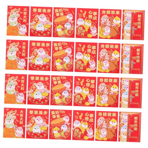 Housoutil 60 Stück Cartoon-schlangenumschlag Geburtstag Geldtaschen Glücksgeld-geldumschläge Neujahr Geldbeutel Mailingumschläge Kartenumschläge Farbige Umschläge Im Letter-format Rot Papier Housoutil 60 Stück Cartoon-schlangenumschlag Geburtstag Geldtaschen Glücksgeld-geldumschläge Neujahr Geldbeutel Mailingumschläge Kartenumschläge Farbige Umschläge Im Letter-format Rot Papier von Housoutil
