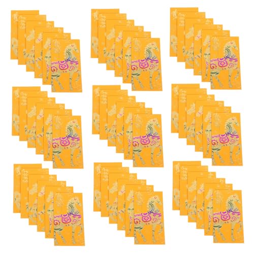 Housoutil 60 Stück Lunar Year Rote Umschläge Jahr Des Pferdes Goldene Spring Festival Hong Bao für Glück Wohlstand und Festliche Geldgeschenke Housoutil 60 Stück Lunar Year Rote Umschläge Jahr Des Pferdes Goldene Spring Festival Hong Bao für Glück Wohlstand und Festliche Geldgeschenke von Housoutil