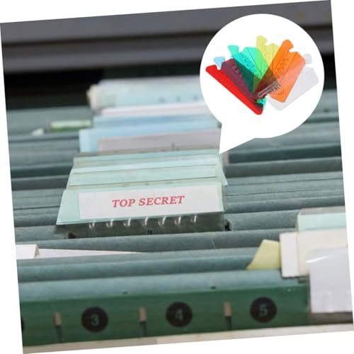 Housoutil 60 Stück Teiliges Bunte Transparente Kunststoff Hängeregister Tabs mit Einlagen Widerstandsfähig für Langanhaltende Nutzung zur Schnellen Datei und Raumnummern Organisation im Büro Housoutil 60 Stück Teiliges Bunte Transparente Kunststoff Hängeregister Tabs mit Einlagen Widerstandsfähig für Langanhaltende Nutzung zur Schnellen Datei und Raumnummern Organisation im Büro von Housoutil