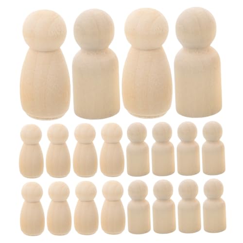 Housoutil 60 Stück Teiliges Kleine Unbehandelte Holzpuppen Holzfiguren Jungen Mädchen DIY Sandgeschliffene Holzpuppen für Kreative Gestaltung und Malprojekte Housoutil 60 Stück Teiliges Kleine Unbehandelte Holzpuppen Holzfiguren Jungen Mädchen DIY Sandgeschliffene Holzpuppen für Kreative Gestaltung und Malprojekte von Housoutil