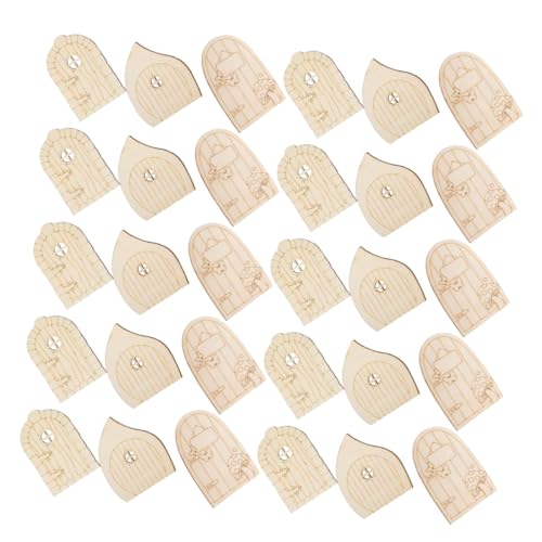Housoutil 60 Stück Teiliges Miniatur Holz-tür DIY Naturbelassene Kleine Feentüren und Fenster Robuste Garten Wohnraumdeko Unbemalt Nachhaltiges Material Kreative Bastelidee für Haus und Housoutil 60 Stück Teiliges Miniatur Holz-tür DIY Naturbelassene Kleine Feentüren und Fenster Robuste Garten Wohnraumdeko Unbemalt Nachhaltiges Material Kreative Bastelidee für Haus und von Housoutil