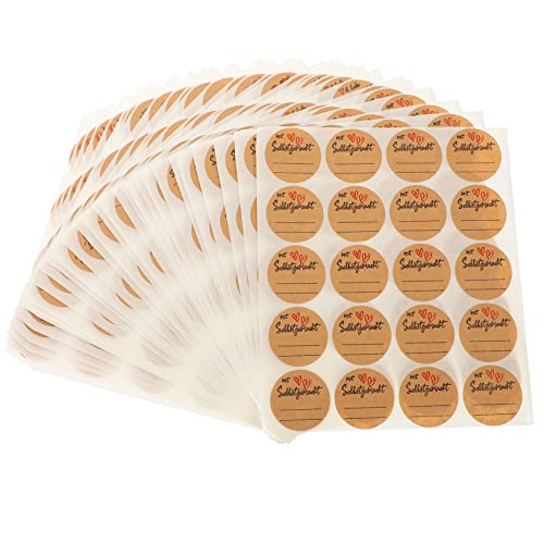 Housoutil 600 Blatt Aufkleber Etikett scheckheft scrapbbok kraft paper weinkühlstab tagout Papier klein Etiketten für Schulmaterial Etiketten für Geschenkaufkleber selbstklebende Aufkleber Housoutil 600 Blatt Aufkleber Etikett scheckheft scrapbbok kraft paper weinkühlstab tagout Papier klein Etiketten für Schulmaterial Etiketten für Geschenkaufkleber selbstklebende Aufkleber von Housoutil