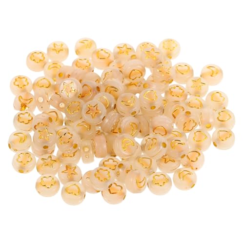 Housoutil 600 Stück Leuchtende Acrylperlen Stern Mond Herz Blüten Mix Fluoreszierende Flache Runde Bastelperlen für DIY Schmuckherstellung Armbänder Halsketten Zubehör Housoutil 600 Stück Leuchtende Acrylperlen Stern Mond Herz Blüten Mix Fluoreszierende Flache Runde Bastelperlen für DIY Schmuckherstellung Armbänder Halsketten Zubehör von Housoutil