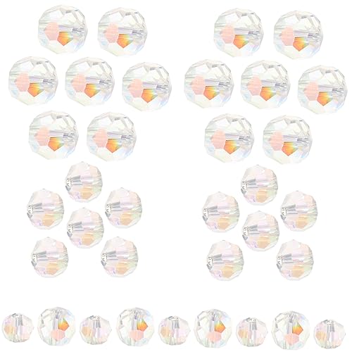 Housoutil 60Stücke Teiliges Ab Facettierte Glasperlen DIY Schmuckperlen für Armbänder und Bastelprojekte Facettierte Perlen Facettierte Perlen Housoutil 60Stücke Teiliges Ab Facettierte Glasperlen DIY Schmuckperlen für Armbänder und Bastelprojekte Facettierte Perlen Facettierte Perlen von Housoutil