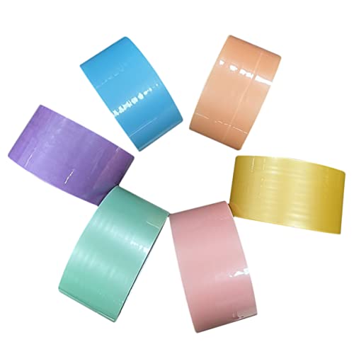 Housoutil 6Rollen Farbige Klebebänder für Selbstklebende DIY Bänder Farben zur Stressreduktion und Verbesserung der Hand Augen Koordination Housoutil 6Rollen Farbige Klebebänder für Selbstklebende DIY Bänder Farben zur Stressreduktion und Verbesserung der Hand Augen Koordination von Housoutil