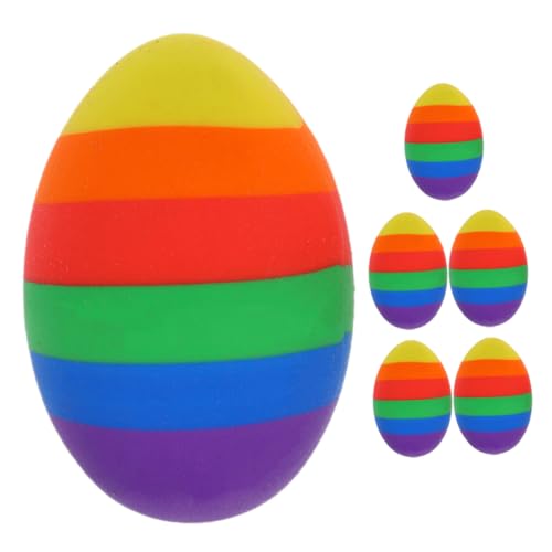 Housoutil 6pcs Neuheit Mini Eraser Für Kleinkinder Und Schüler Niedliche Eraser Für Das Studium Von Vorräten Und Klassenzimmerpreisen Ostergummi Für Kinder von Housoutil