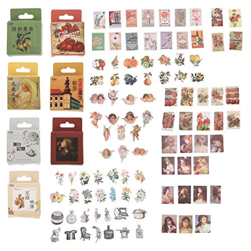 Housoutil 7 Boxen Diy Aufkleber für Scrapbook und Dekoration Boxen mit Selbstklebenden Kreativen Mustern Bunten Designs für Diy Projekte Housoutil 7 Boxen Diy Aufkleber für Scrapbook und Dekoration Boxen mit Selbstklebenden Kreativen Mustern Bunten Designs für Diy Projekte von Housoutil