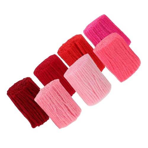 Housoutil 7 Stück Acrylwolle Häkelgarn klobig häkeln Stricken grobes Garn teppich handarbeit DIY Kunsthandwerk Hakennägel DIY Knüpfgarn handgefertigtes Handwerk DIY liefert Heimwerkerbedarf von Housoutil