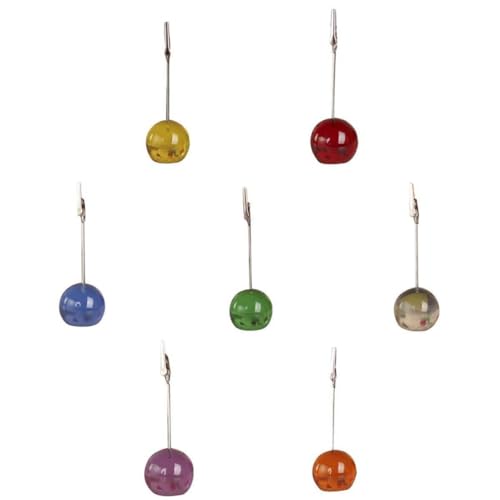 Housoutil 7 Stück Sphärischer Foto Clip Halter Teiliges Flexibles Kabel für Büro und Zuhause Zufällige Farben Praktische Zettelablage Zufällige Farbe Zufällige Farbe von Housoutil