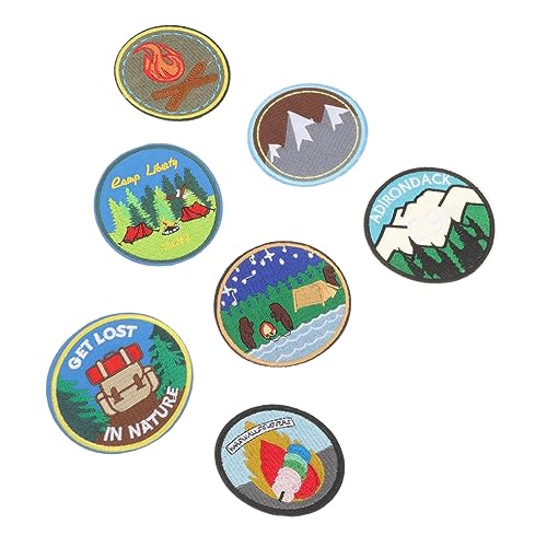 Housoutil 7 Stück Stickereiflecken Dekorativer Aufnäher Lustig Flicken Für Kleidung Mädchen Flicken Nähen Flicken Für Bekleidung Stoff Bestickte Kleidung Name Patch Stich Vlies Colorful Housoutil 7 Stück Stickereiflecken Dekorativer Aufnäher Lustig Flicken Für Kleidung Mädchen Flicken Nähen Flicken Für Bekleidung Stoff Bestickte Kleidung Name Patch Stich Vlies Colorful von Housoutil