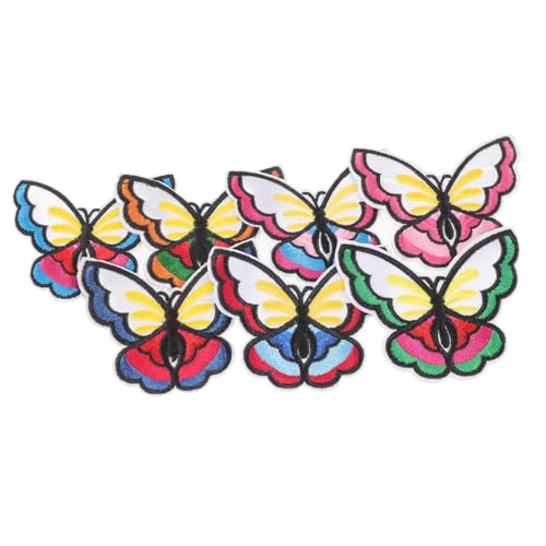 Housoutil 7 Stück Teiliges Schmetterlings Patches Bestickte Bügelflicken für Diy Dekoration Kleidung Jacken T Shirts und Mehr für Kreative Bastelprojekte Housoutil 7 Stück Teiliges Schmetterlings Patches Bestickte Bügelflicken für Diy Dekoration Kleidung Jacken T Shirts und Mehr für Kreative Bastelprojekte von Housoutil