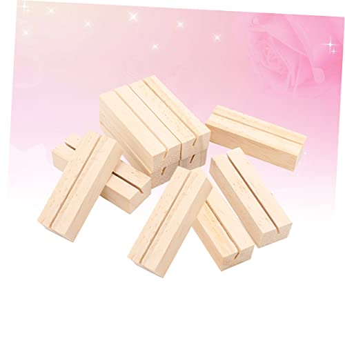 Housoutil 70 Teiliges Holz Kartenhalter Rechteckig Handgefertigter Memo und Fotohalter Stabiler Tischkartenhalter für Büro Hochzeit Party und Restaurantgebrauch Housoutil 70 Teiliges Holz Kartenhalter Rechteckig Handgefertigter Memo und Fotohalter Stabiler Tischkartenhalter für Büro Hochzeit Party und Restaurantgebrauch von Housoutil