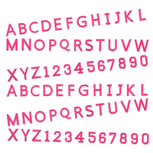 Housoutil 72 Stück Teiliges Polyester Aufnäher mit Buchstaben A z und Zahlen Bestickte Applikationen zum Aufbügeln für DIY Kleidung Hüte Jeans und Accessoires Langlebige Näh patches für Housoutil 72 Stück Teiliges Polyester Aufnäher mit Buchstaben A z und Zahlen Bestickte Applikationen zum Aufbügeln für DIY Kleidung Hüte Jeans und Accessoires Langlebige Näh patches für von Housoutil
