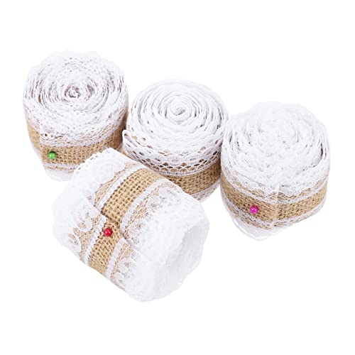 Housoutil 8 Rollen DIY Spitzenbänder Weihnachtliche Geschenkverpackung Bastelband für Hochzeits und Weihnachtsdekoration Langlebige Zarte Spitze für DIY Projekte Housoutil 8 Rollen DIY Spitzenbänder Weihnachtliche Geschenkverpackung Bastelband für Hochzeits und Weihnachtsdekoration Langlebige Zarte Spitze für DIY Projekte von Housoutil