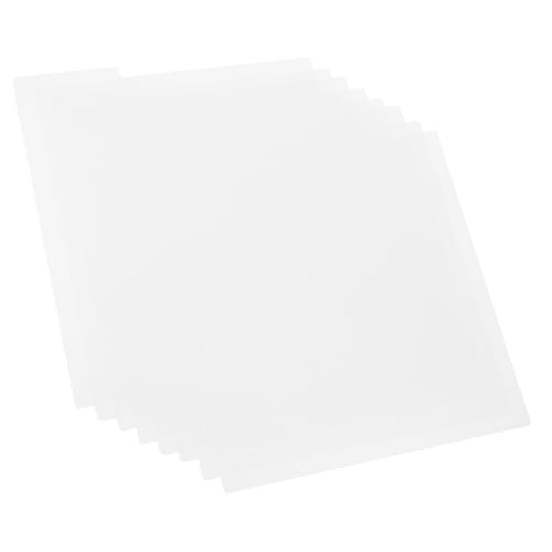 Housoutil 8 Stück Comic Buch Teiler Bücherregal Vinyl Schallplatten Organizer Registerkarten Vinyl Schallplatten Vorrat Karteikarte Für Regalaufbewahrung Schallplattensammlung von Housoutil