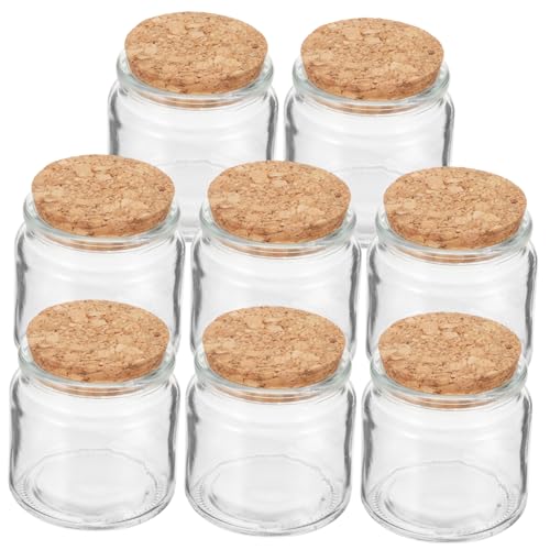 Housoutil 8 Stück Duftkerzen Wachskerzengläser Leere Einmachgläser Mit Deckel Kerzengläser Zum Herstellen Von Gläsern Mit Deckel Luftdichte LED Kerzen Großpackung Durchsichtiger Housoutil 8 Stück Duftkerzen Wachskerzengläser Leere Einmachgläser Mit Deckel Kerzengläser Zum Herstellen Von Gläsern Mit Deckel Luftdichte LED Kerzen Großpackung Durchsichtiger von Housoutil
