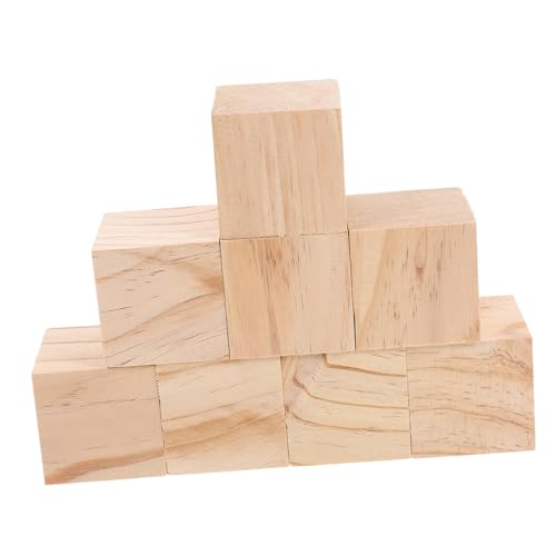 Housoutil 8 Stück Holzwürfelmaterial Material Leere Holzklötze Schlichte Holzklötze Für Die Babyparty Babyparty-blöcke Zum Dekorieren Aktivitätswürfel Aus Holz Holzblöcke Kiefernholz Beige Housoutil 8 Stück Holzwürfelmaterial Material Leere Holzklötze Schlichte Holzklötze Für Die Babyparty Babyparty-blöcke Zum Dekorieren Aktivitätswürfel Aus Holz Holzblöcke Kiefernholz Beige von Housoutil