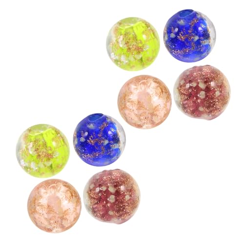 Housoutil 8 Stück Leuchtende Glasperlen beads for jewellery polsterelemente DIY Schmuckmaterial Glasperlenmix Armbänder ohrringe halskette Schmuckteile Perle Spacer-Perlen-Schmuck Housoutil 8 Stück Leuchtende Glasperlen beads for jewellery polsterelemente DIY Schmuckmaterial Glasperlenmix Armbänder ohrringe halskette Schmuckteile Perle Spacer-Perlen-Schmuck von Housoutil