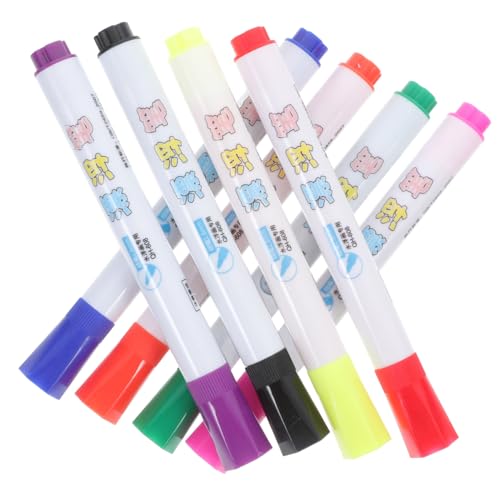 Housoutil 8 Stück Machen Sie Eine Bürste Im Wasser Löschbar Stift Malen Abwischbare Marker Für Aquarellstift Für Malstifte Für Whiteboard-marker Plastik von Housoutil