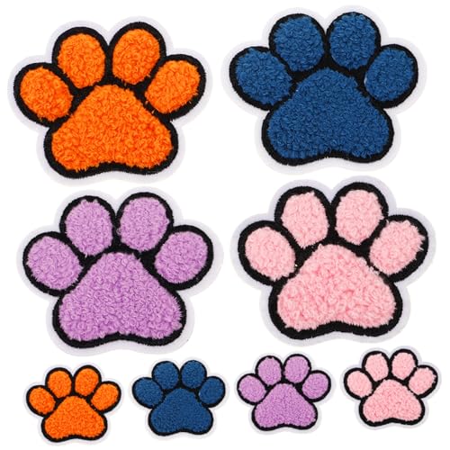 Housoutil 8 Stück Mantel Versorgung Flecken Ups Patch Für Hüte Selbstklebende Hutaufnäher Pfote Hund Bestickt Selbstklebende Mantelpflaster Abriebfeste Hutaufnäher Chenille Housoutil 8 Stück Mantel Versorgung Flecken Ups Patch Für Hüte Selbstklebende Hutaufnäher Pfote Hund Bestickt Selbstklebende Mantelpflaster Abriebfeste Hutaufnäher Chenille von Housoutil