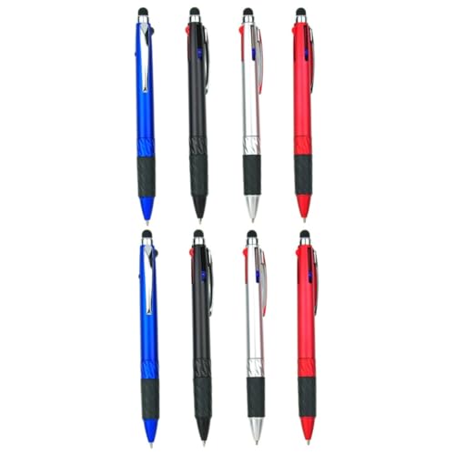 Housoutil 8 Stück Multifunktionaler Kugelschreiber mit Farben und Touchscreen Stylus Drehbar Langlebig für Konferenzen und Handschriftliche Notizen Kapazitiven Geräten Housoutil 8 Stück Multifunktionaler Kugelschreiber mit Farben und Touchscreen Stylus Drehbar Langlebig für Konferenzen und Handschriftliche Notizen Kapazitiven Geräten von Housoutil