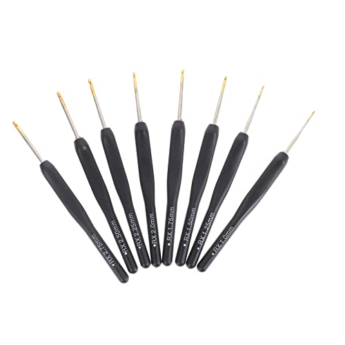 Housoutil 8 Stück Teiliges Häkelnadel Set mit Weichem Griff Ergonomisch Langlebig und Verschleißfest für Strickanfänger Häkeln von Pullovern Schals Mützen und Handschuhen Housoutil 8 Stück Teiliges Häkelnadel Set mit Weichem Griff Ergonomisch Langlebig und Verschleißfest für Strickanfänger Häkeln von Pullovern Schals Mützen und Handschuhen von Housoutil