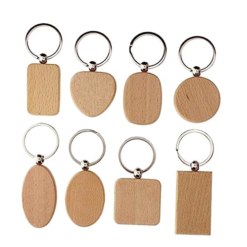 Housoutil 8 Stück Teiliges Holz Schlüsselanhänger Diy Schlüsselringe Buchenholz für Frauen Herzform Ellipse Abgerundetes Gänseei Kurzes Housoutil 8 Stück Teiliges Holz Schlüsselanhänger Diy Schlüsselringe Buchenholz für Frauen Herzform Ellipse Abgerundetes Gänseei Kurzes von Housoutil