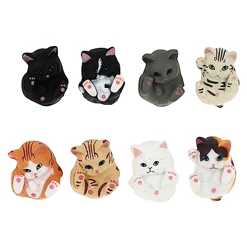 Housoutil 8 Stück Teiliges Katzen Schlüsselanhänger Tierförmige Dekoration für Taschen Rucksäcke Leichte und Langlebige Diy Accessoires Housoutil 8 Stück Teiliges Katzen Schlüsselanhänger Tierförmige Dekoration für Taschen Rucksäcke Leichte und Langlebige Diy Accessoires von Housoutil