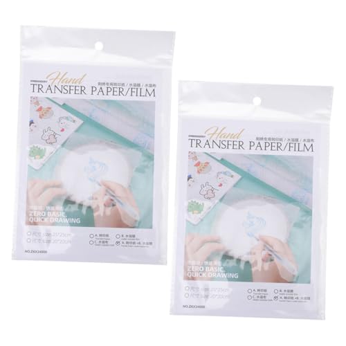 Housoutil 8 Stück Wasserlösliches Sticktransferpapier Stickerei-übertragungsmuster Wasserlösliche Stickerei-transfers Stickvliesunterlage Wasserlösliche Stickfolie Handnäh-stabilisatoren Pva Housoutil 8 Stück Wasserlösliches Sticktransferpapier Stickerei-übertragungsmuster Wasserlösliche Stickerei-transfers Stickvliesunterlage Wasserlösliche Stickfolie Handnäh-stabilisatoren Pva von Housoutil