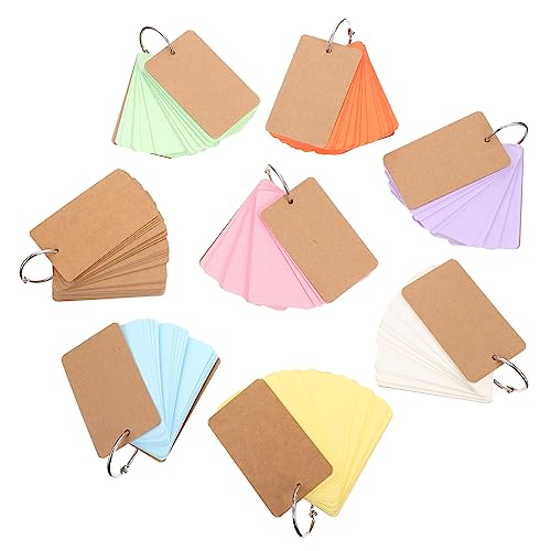 Housoutil 8 Wort Karte Leerzeichen FlashCard Ring Pads Bindemittel Bücher Gruß Wortkarten aus Papier Memo-Karte Lernkarten leere Papierkarten leere Lernkarte Papierstau Housoutil 8 Wort Karte Leerzeichen FlashCard Ring Pads Bindemittel Bücher Gruß Wortkarten aus Papier Memo-Karte Lernkarten leere Papierkarten leere Lernkarte Papierstau von Housoutil
