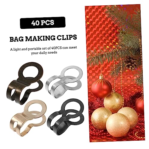 Housoutil 80 Stck. Teiliges Beaded Chain End Clamps in Farben Strapazierfähige Schmuckklemmen für DIY Handtaschenherstellung Stabiler Verschlussclip für Kettenriemen und Taschenzubehör Housoutil 80 Stck. Teiliges Beaded Chain End Clamps in Farben Strapazierfähige Schmuckklemmen für DIY Handtaschenherstellung Stabiler Verschlussclip für Kettenriemen und Taschenzubehör von Housoutil
