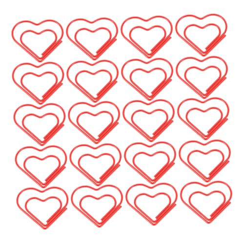 Housoutil 80 Stück Halter für Büroklammern kleine Klammern für Papier Herzclips winzige Klammern Planer-Clips lustige Papierclips Lesezeichen-Clip Mini -Papierclips Papierklemme Metall rot Housoutil 80 Stück Halter für Büroklammern kleine Klammern für Papier Herzclips winzige Klammern Planer-Clips lustige Papierclips Lesezeichen-Clip Mini -Papierclips Papierklemme Metall rot von Housoutil