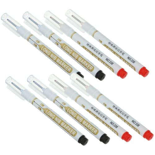 Housoutil 8Stücke Teiliges Langer Marker für Präzises Markieren Schwer Zugänglichen Bereichen für Baustellen und Industrielle Anwendungen Housoutil 8Stücke Teiliges Langer Marker für Präzises Markieren Schwer Zugänglichen Bereichen für Baustellen und Industrielle Anwendungen von Housoutil