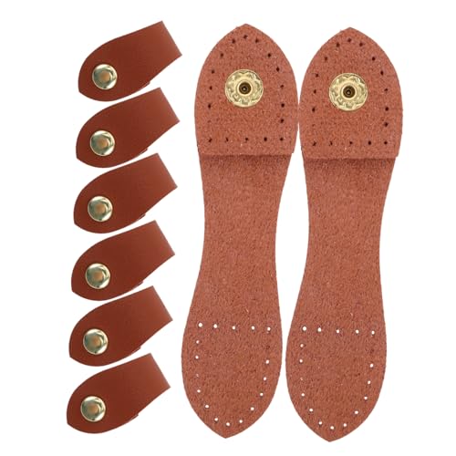 Housoutil 8stücke Pu Druckknopfverschlüsse Für Diy Taschen Sichere Und Stilvolle Schnappverschlüsse Für Geldbörsen Vielseitige Handwerkszubehör Für Taschen Und Clutches von Housoutil