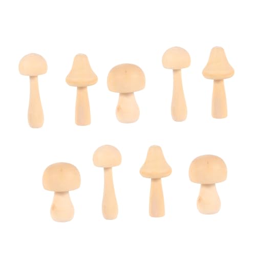 Housoutil 9 Stück Teiliges DIY Holzpilz Bemalen Natürliche Unvollendete Holzornamente für Kreative Gestaltung und Dekoration für Mädchen und Jungen Große Pilzfiguren Housoutil 9 Stück Teiliges DIY Holzpilz Bemalen Natürliche Unvollendete Holzornamente für Kreative Gestaltung und Dekoration für Mädchen und Jungen Große Pilzfiguren von Housoutil