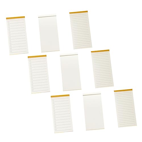Housoutil 9 Teiliges Notizbuch Klein Groß Organizer Abreißen Einfacher To Do Planer Notizblock Check Schule Liniert Mehrere Frauen Hausaufgabenplaner Housoutil 9 Teiliges Notizbuch Klein Groß Organizer Abreißen Einfacher To Do Planer Notizblock Check Schule Liniert Mehrere Frauen Hausaufgabenplaner von Housoutil