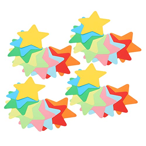 Housoutil 90 Blatt Farbige Papiersterndekoration Dekorationen Kindergarten bastelset basteln für Decoupage-Papier Etikett Pentagramm-Papierschnitt Schulmaterial für Housoutil 90 Blatt Farbige Papiersterndekoration Dekorationen Kindergarten bastelset basteln für Decoupage-Papier Etikett Pentagramm-Papierschnitt Schulmaterial für von Housoutil