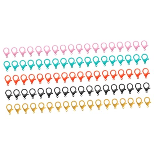 Housoutil 90 Stk. Teiliges Kunststoff Lobster Claw Schnapphaken für DIY Schlüsselanhänger Schmuckherstellung Robust Langlebig Vielseitig Geeignet für Taschen Armbänder Housoutil 90 Stk. Teiliges Kunststoff Lobster Claw Schnapphaken für DIY Schlüsselanhänger Schmuckherstellung Robust Langlebig Vielseitig Geeignet für Taschen Armbänder von Housoutil