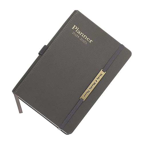 Housoutil Agenda-Buch Täglicher Planer Täglicher Aufgabenplaner Zeitplaner Tagesplaner Notizblock Tagesplaner undatiert PU-Notizbuch Reise-Notizbuch Aluminiumlegierung Grey Housoutil Agenda-Buch Täglicher Planer Täglicher Aufgabenplaner Zeitplaner Tagesplaner Notizblock Tagesplaner undatiert PU-Notizbuch Reise-Notizbuch Aluminiumlegierung Grey von Housoutil