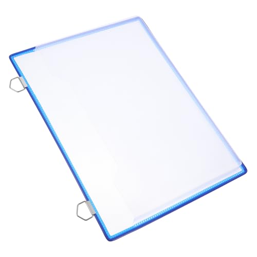 Housoutil Aktentasche aufbewahrungssack storage pockets bürogadges mappen Papierkorb Organizer für Aktenschubladen Aktenaufbewahrungstasche zum Aufhängen hängender Aktenordner Plastik Blue von Housoutil