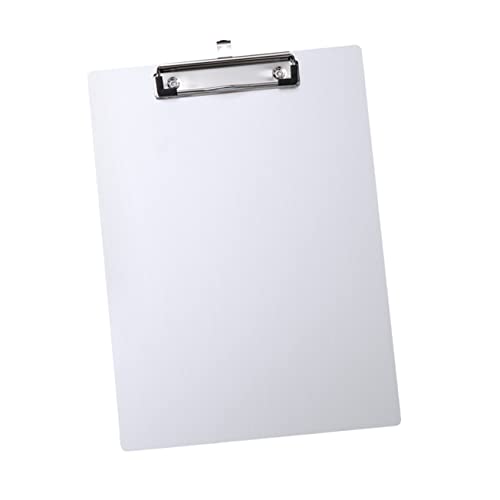 Housoutil Aluminium Klemmbrett mit Clip und Schreibfläche für Büro und Schule Leicht und Tragbar Korrosionsbeständig für Fachleute und Unterwegs Silber Housoutil Aluminium Klemmbrett mit Clip und Schreibfläche für Büro und Schule Leicht und Tragbar Korrosionsbeständig für Fachleute und Unterwegs Silber von Housoutil