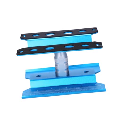 Housoutil Aluminiumlegierung Reparaturstation für Verstellbare Arbeitsplattform mit Drehfunktion für Spielzeugautos Stabile Montage und Praktische Schraubenmessung Blau Housoutil Aluminiumlegierung Reparaturstation für Verstellbare Arbeitsplattform mit Drehfunktion für Spielzeugautos Stabile Montage und Praktische Schraubenmessung Blau von Housoutil