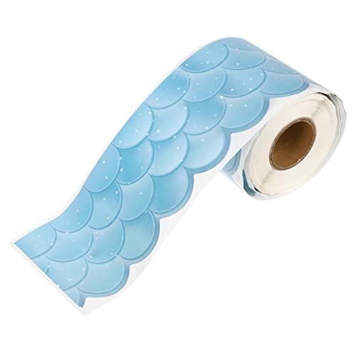 Housoutil Ankündigungs-grenzaufkleber Wandtattoos Retro Zurück Zur Schulbehörde Streifen Planke Bulletin-grenzen Bulletin -brett Fallen Pinnwand-grenzen Schild Blue Kupferplattenaufkleber von Housoutil