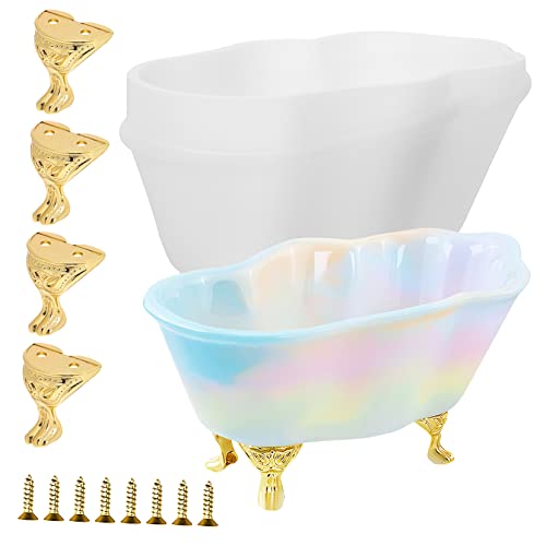 Housoutil Badewannen Silikonform Badewannenformen Epoxidformen Kreatives Herstellen Von Gussbadewannen Kleine Epoxid Badewannenform Bastelformen Badewannenharzform Epoxidformen Für Housoutil Badewannen Silikonform Badewannenformen Epoxidformen Kreatives Herstellen Von Gussbadewannen Kleine Epoxid Badewannenform Bastelformen Badewannenharzform Epoxidformen Für von Housoutil