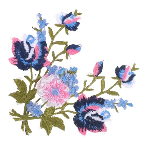 Housoutil Bestickte Blumen Aufnäher Applikationen aus stabilem Baumwoll-Polyester-Material zum Aufbügeln und Aufnähen für Kleidung Taschen Jacken Vielseitig zum Reparieren und Dekorieren Housoutil Bestickte Blumen Aufnäher Applikationen aus stabilem Baumwoll-Polyester-Material zum Aufbügeln und Aufnähen für Kleidung Taschen Jacken Vielseitig zum Reparieren und Dekorieren von Housoutil