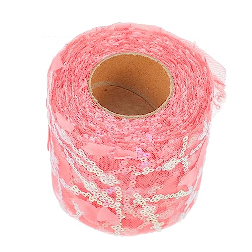 Housoutil Besticktes Glitzerndes Band für Diy Haaraccessoires Geschenkverpackungen und Bastelprojekte Langlebiges Leicht Zuschneidbares Dekorationsband Housoutil Besticktes Glitzerndes Band für Diy Haaraccessoires Geschenkverpackungen und Bastelprojekte Langlebiges Leicht Zuschneidbares Dekorationsband von Housoutil