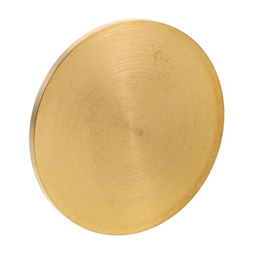 Housoutil Blatt Handklemmkupferblatt Stempelset selber Machen Metallstempel Prägeplatten aus Metall tragbare Platten Massive Kupferstempel Stempelset aus Metall Golden von Housoutil