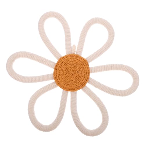Housoutil Boho Wanddekoration Woven Flower Hanging Deko für Mädchenzimmer Kinderzimmer Babyzimmer Kreative Wanddeko im Bohemian Stil Mittlere Weiße Blüten Housoutil Boho Wanddekoration Woven Flower Hanging Deko für Mädchenzimmer Kinderzimmer Babyzimmer Kreative Wanddeko im Bohemian Stil Mittlere Weiße Blüten von Housoutil
