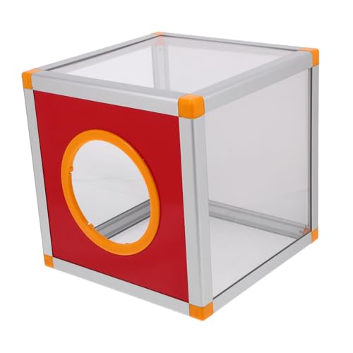 Housoutil Box Box -Box Vorschlagsboxen Tombola-Los-Inhaber Tombola-Losbehälter Kästen für Tombola-Tickets Tombola-Ticketspender Spender für Tombola-Tickets MDF Transparent von Housoutil